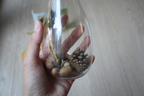 bouteille sensorielle,bébé,nature,waldorf