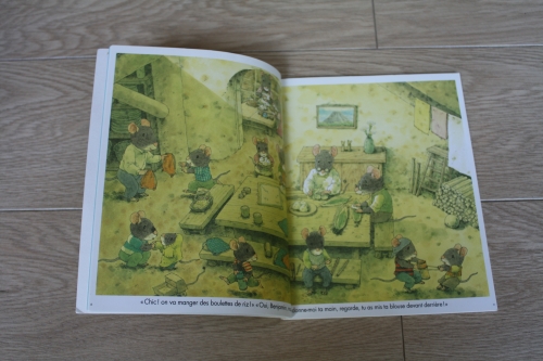 famille souris,livre,kazuo iwamura