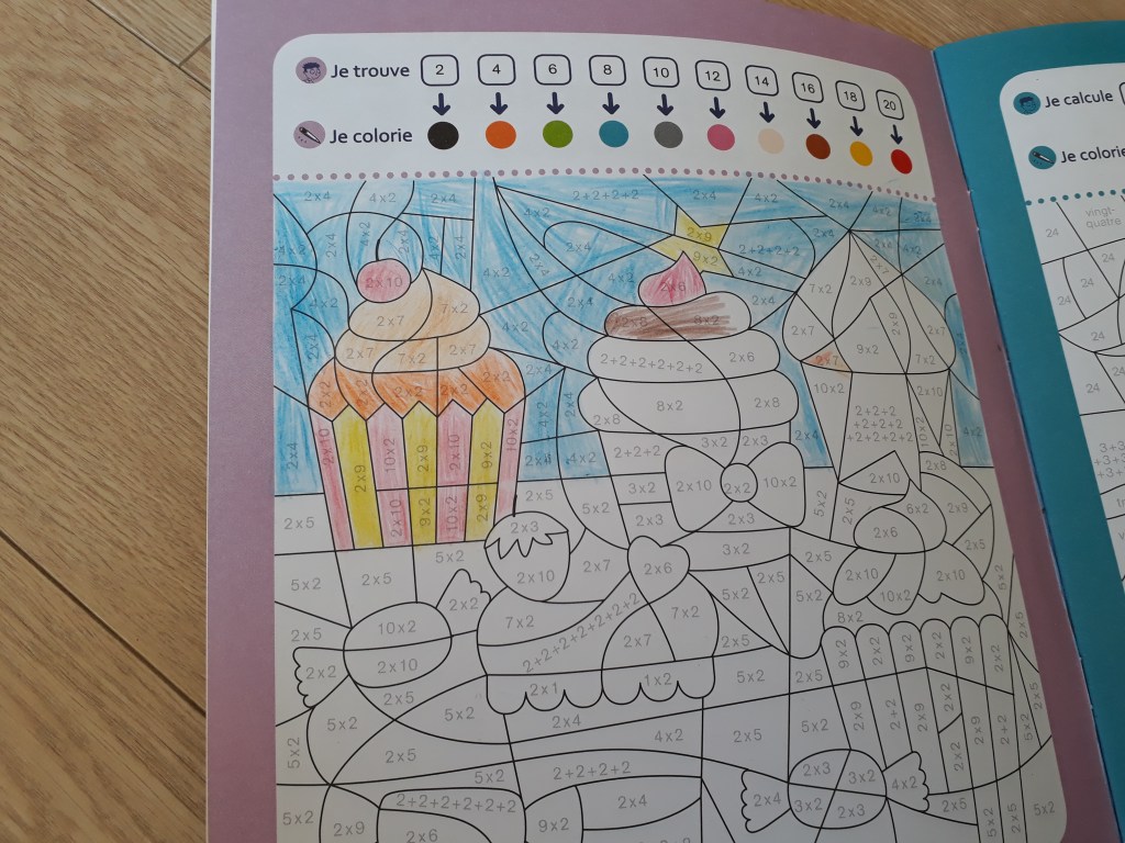 multiplication,apprentissage