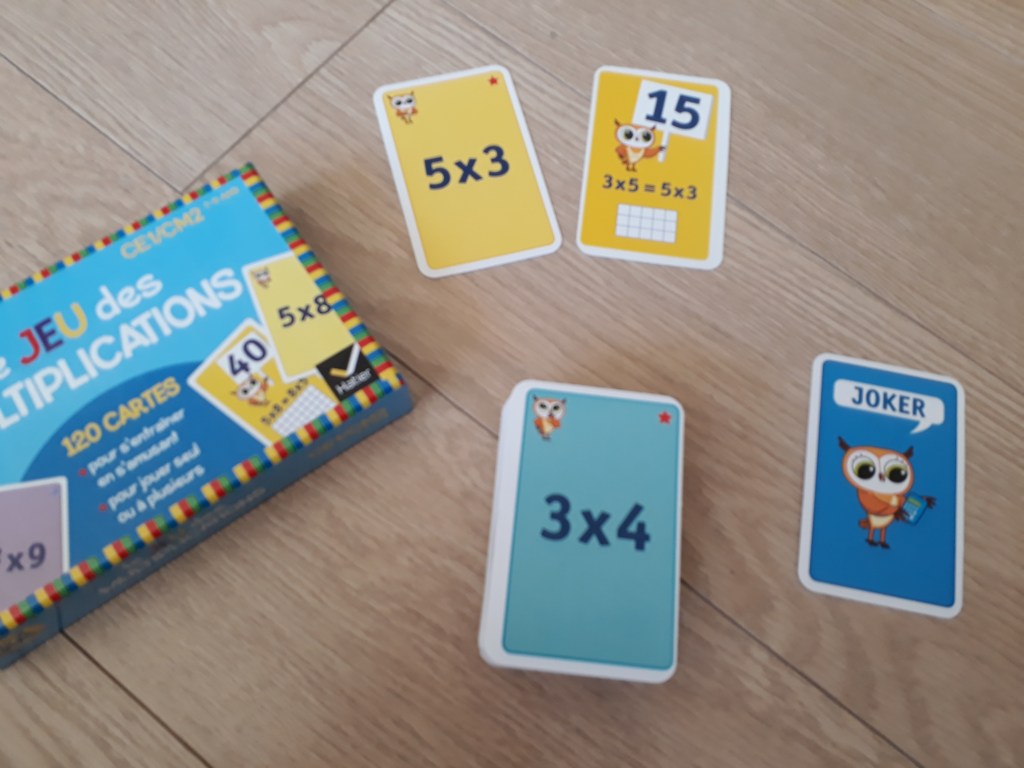 multiplication,apprentissage