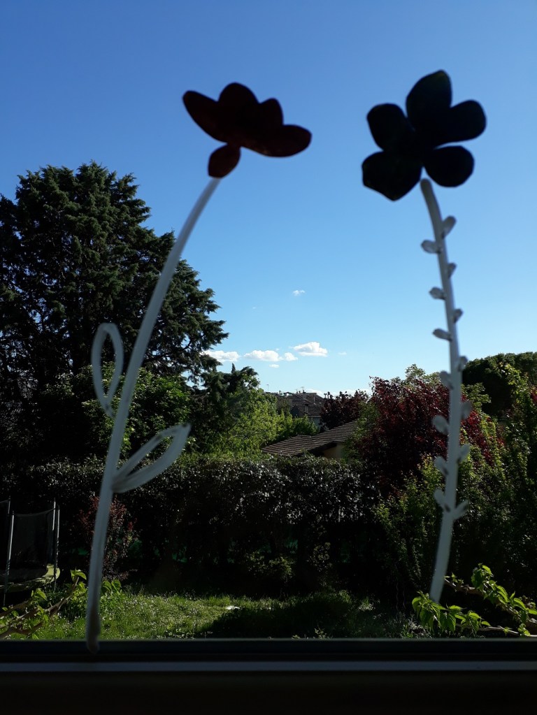 peinture,fleur,printemps,2-3 ans,6-8 ans