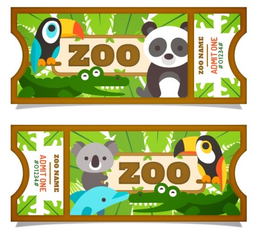 flat-pretty-animals-with-leaves-zoo-tickets_23-2147550727.jpg