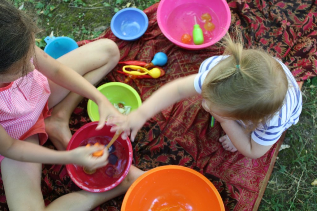 glaçons,activité sensorielle,montessori
