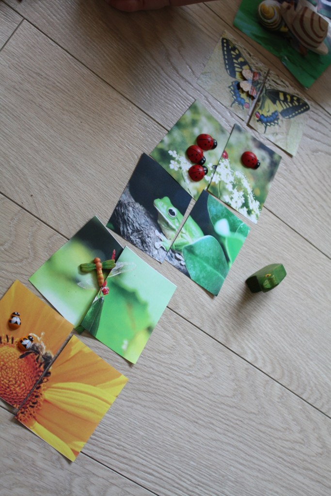 puzzle,jardin,petites bêtes,2-3 ans